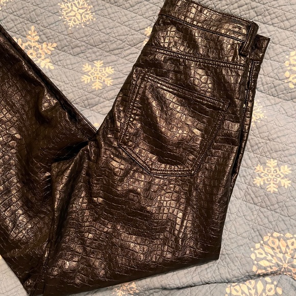 BDG FAUX LEATHER PANTS - Picture 1 of 10